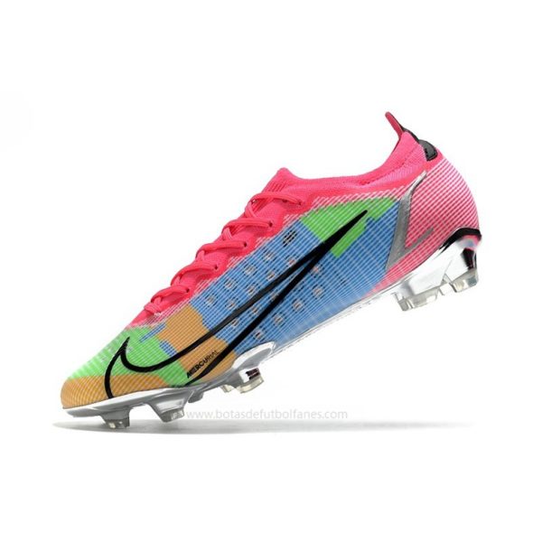 Nike Mercurial Vapor Elite FG Azul Rosa Verde